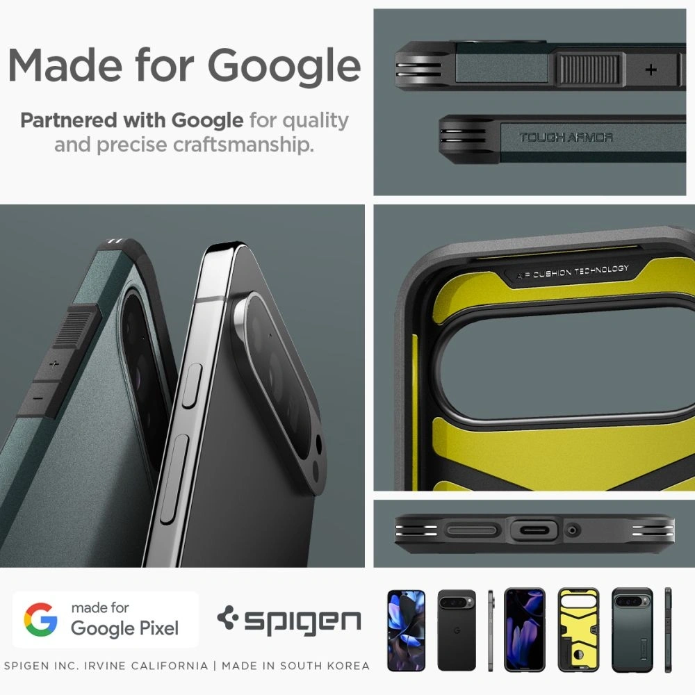 Hurtownia GSM - Spigen Carcasă Tough Armor Google Pixel 9 Pro XL Abyss Green - SPN3499 - {ean13} - Hurt