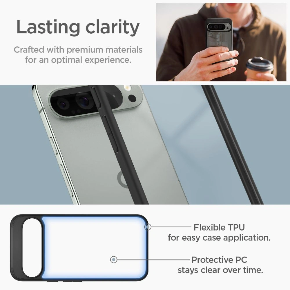 Hurtownia GSM - Spigen Carcasă Ultra Hybrid Google Pixel 9 Pro XL Matte Black - SPN3504 - {ean13} - Hurt