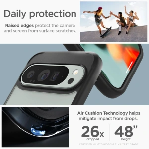 Hurtownia GSM - Spigen Hülle Ultra Hybrid Google Pixel 9 Pro XL Matt Schwarz - SPN3504 - {ean13} - Hurt