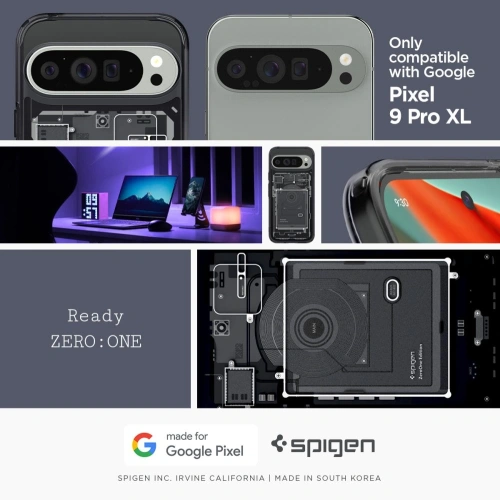 Etui Spigen Ultra Hybrid Google Pixel 9 Pro XL Zero One - Pixel 9 Pro XL - Spigen