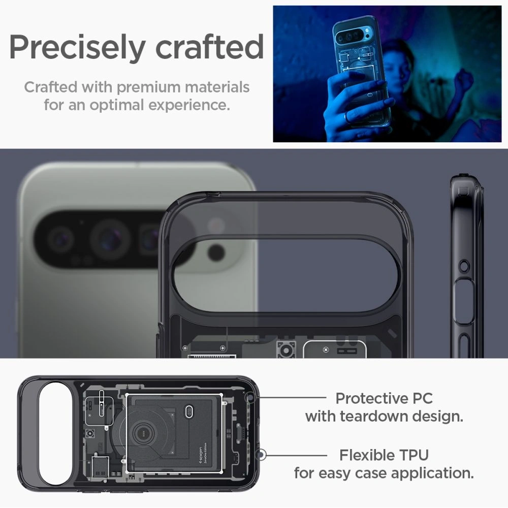 Hurtownia GSM - Etui Spigen Ultra Hybrid Google Pixel 9 Pro XL Zero One - SPN3505 - {ean13} - Hurt