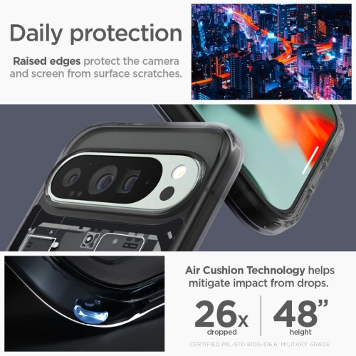 Etui Spigen Ultra Hybrid Google Pixel 9 Pro XL Zero One - Pixel 9 Pro XL - Spigen