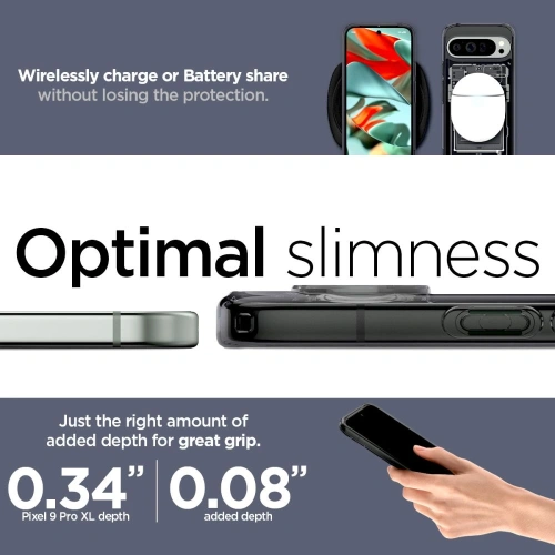 Etui Spigen Ultra Hybrid Google Pixel 9 Pro XL Zero One - Pixel 9 Pro XL - Spigen