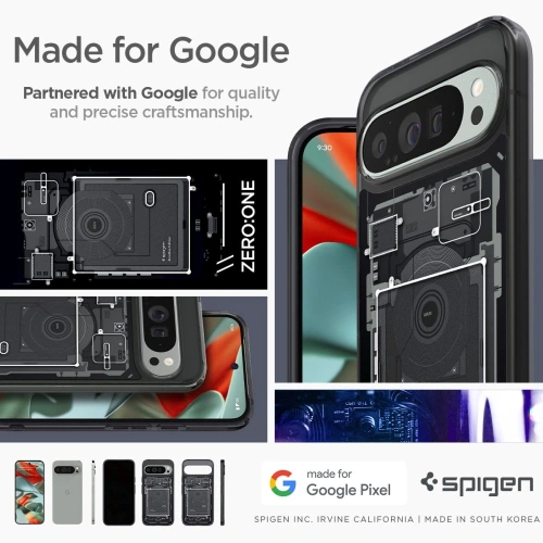 Etui Spigen Ultra Hybrid Google Pixel 9 Pro XL Zero One - Pixel 9 Pro XL - Spigen