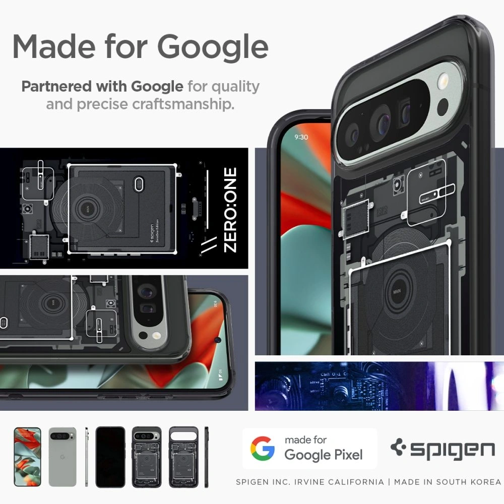 Hurtownia GSM - Spigen Caz Ultra Hybrid Google Pixel 9 Pro XL Zero One - SPN3505 - {ean13} - Hurt