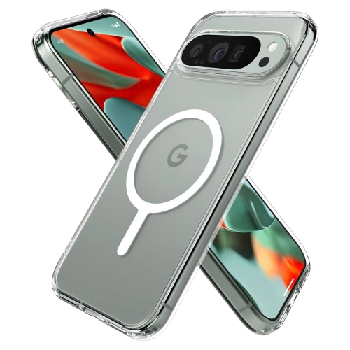Etui Spigen Ultra Hybrid Onetap Ring MagSafe Google Pixel 9 Pro XL White - Pixel 9 Pro XL - Spigen