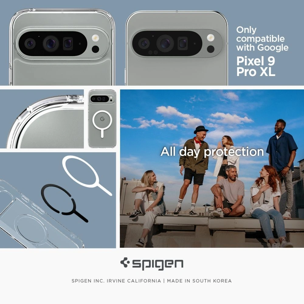 Hurtownia GSM - Etui Spigen Ultra Hybrid Onetap Ring MagSafe Google Pixel 9 Pro XL Fehér - SPN3506 - {ean13} - Hurt