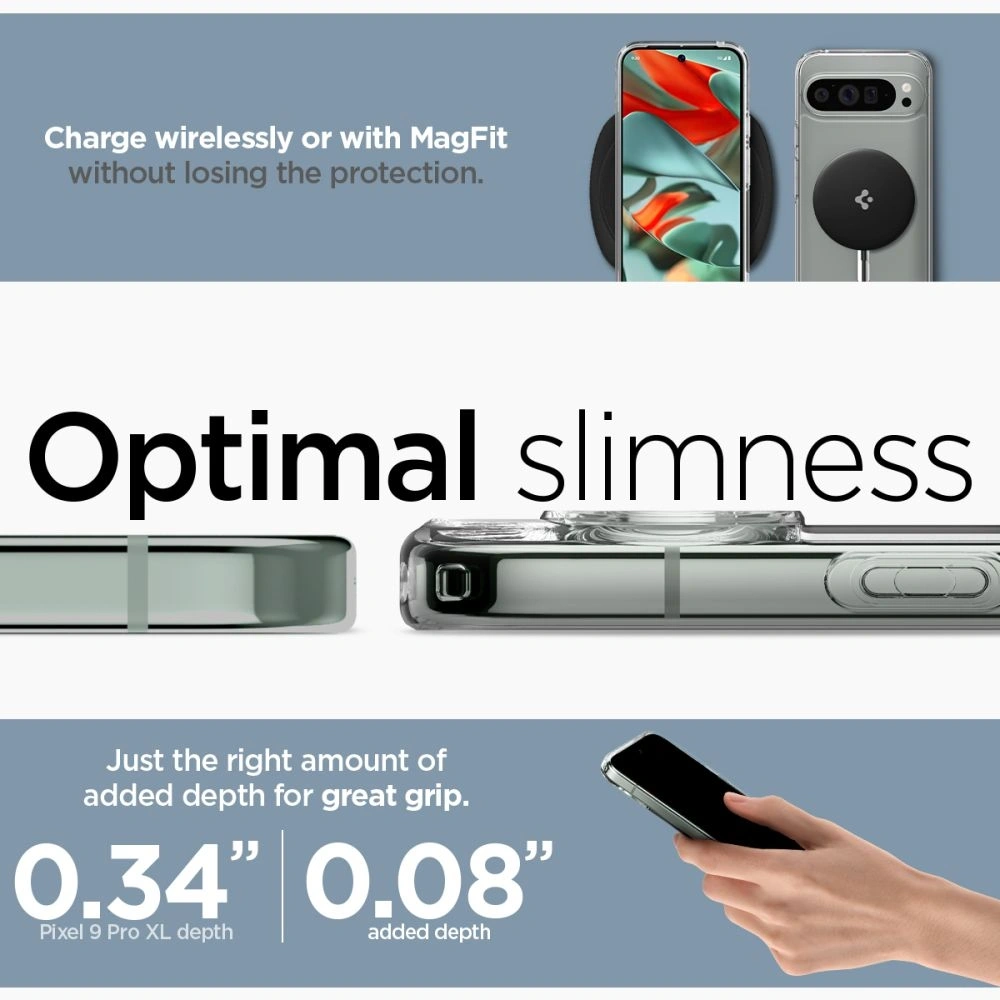 Hurtownia GSM - Etui Spigen Ultra Hybrid Onetap Ring MagSafe Google Pixel 9 Pro XL Bílá - SPN3506 - {ean13} - Hurt