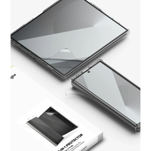 Zestaw ochronny Ringke 3w1 Protector Samsung Galaxy Z Fold 6 Clear [2 PACK] - Galaxy Z Fold 6 - Ringke