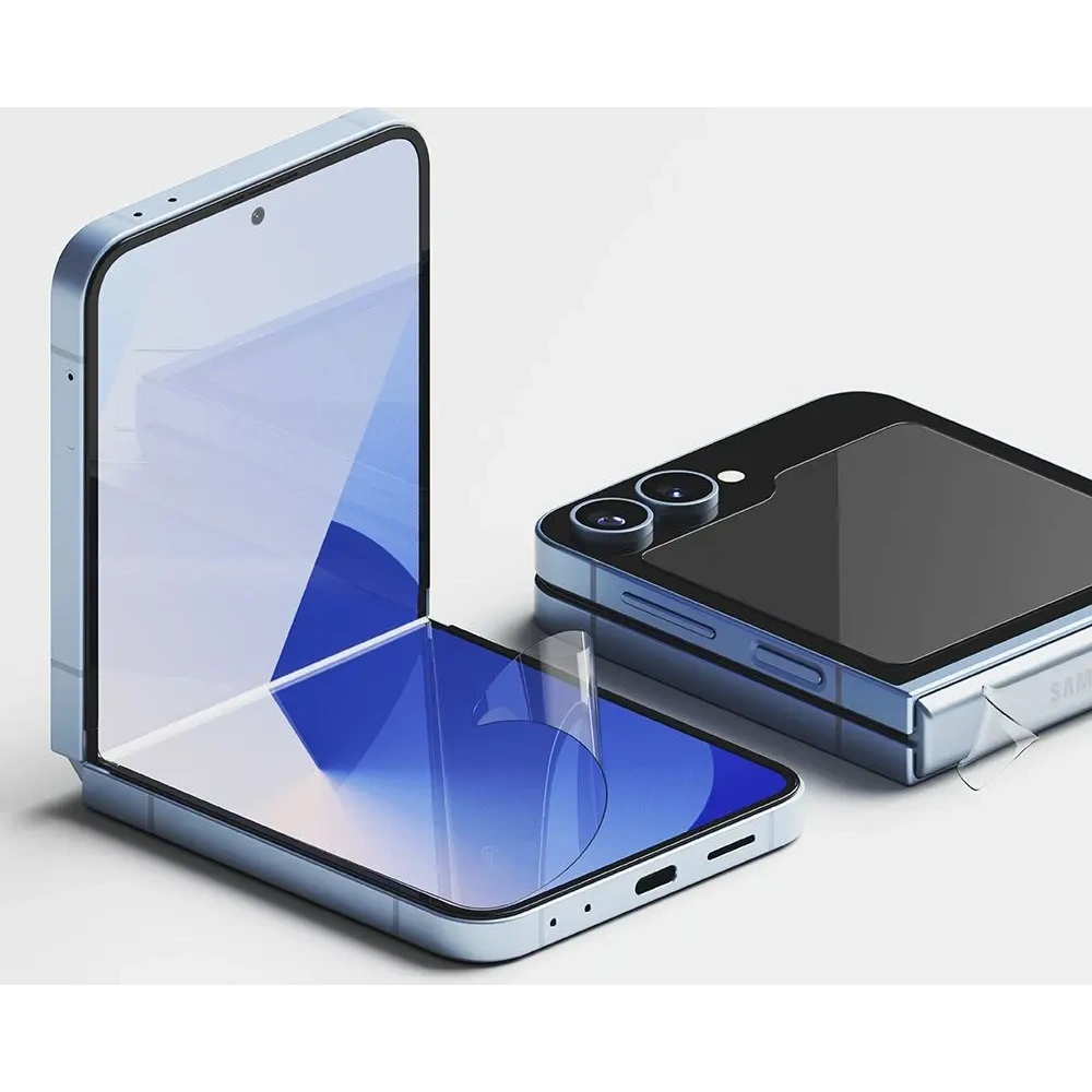 Wholesale Protector Kit Ringke 3in1 Protector Samsung Galaxy Z Flip 6 Clear [2 PACK] - RGK2005 - {ean13} - Hurt
