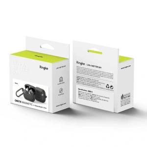 Hurtownia GSM - Ringke Samsung Husă Onyx Magnetic MagSafe Galaxy Buds 3 / 3 Pro Negru - RGK2006 - {ean13} - Hurt