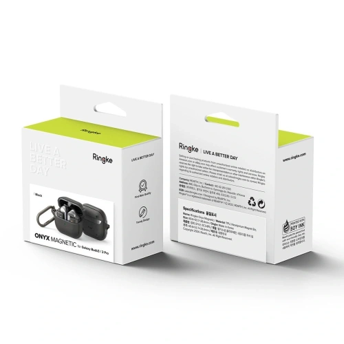 Etui Ringke Onyx Magnetic MagSafe Samsung Galaxy Buds 3 / 3 Pro Black - Galaxy Buds - Ringke