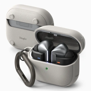 Wholesale Case Ringke Onyx Magnetic MagSafe Samsung Galaxy Buds 3 / 3 Pro Warm Grey - RGK2007 - {ean13} - Hurt