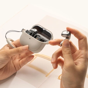 Wholesale Case Ringke Onyx Magnetic MagSafe Samsung Galaxy Buds 3 / 3 Pro Warm Grey - RGK2007 - {ean13} - Hurt