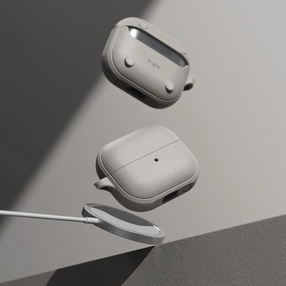 Hurtownia GSM - Etui Ringke Onyx Magnetic MagSafe Samsung Galaxy Buds 3 / 3 Pro Warm Grey - RGK2007 - {ean13} - Hurt