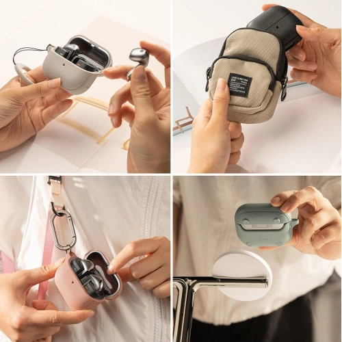 Etui Ringke Onyx Magnetic MagSafe Samsung Galaxy Buds 3 / 3 Pro Sage Green - Galaxy Buds - Ringke