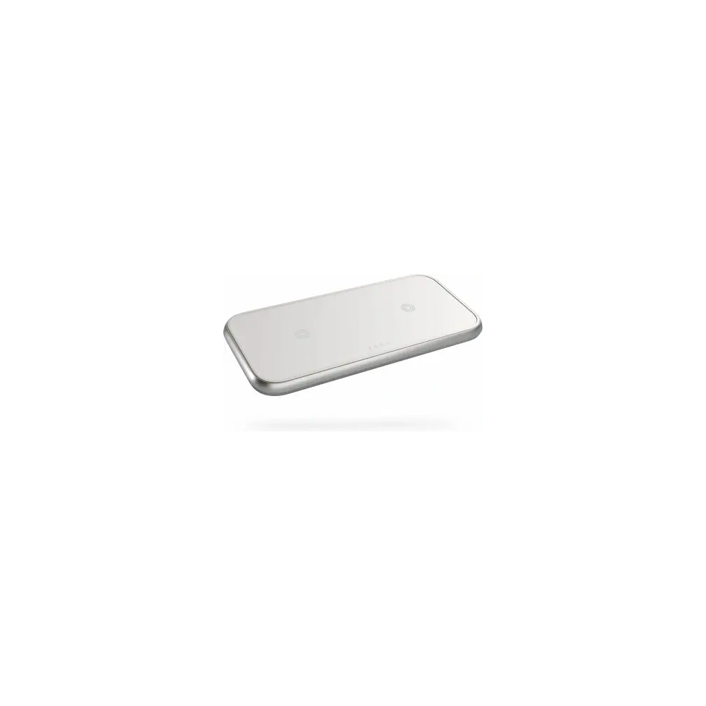 Hurtownia GSM - Ładowarka bezprzewodowa ZENS Dual Aluminium Wireless Charger 20W biała - ZENS20 - {ean13} - Hurt