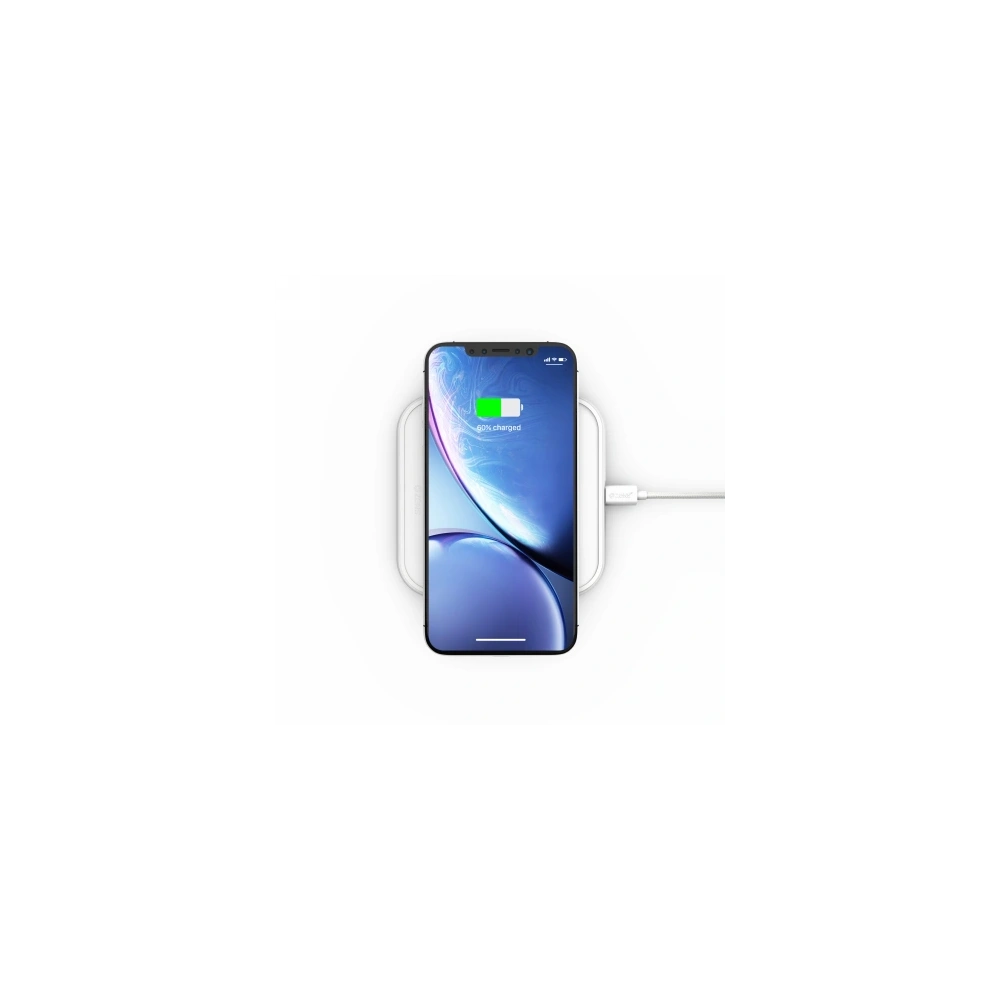 Hurtownia GSM - ZENS Încărcător wireless unic din aluminiu 10W alb - ZENS24 - {ean13} - Hurt