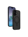 Crong Apple Hülle Hybrid Frost MAG Cover MagSafe iPhone 16 schwarz - iPhone 16 - Crong
