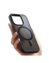 Hurtownia GSM - Crong Apple Hülle Hybrid Frost MAG Cover MagSafe iPhone 16 schwarz - CRG786 - {ean13} - Hurt