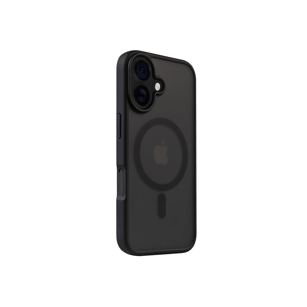 Hurtownia GSM - Crong Apple Hülle Hybrid Frost MAG Cover MagSafe iPhone 16 schwarz - CRG786 - {ean13} - Hurt