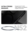 Hurtownia GSM - Crong Apple Husă Hybrid Frost MAG Cover MagSafe iPhone 16 Pro Max negru - CRG788 - {ean13} - Hurt