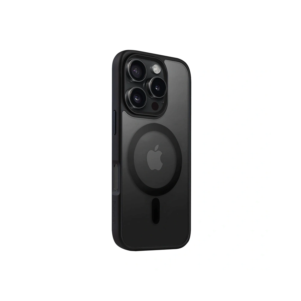 Wholesale Case Crong Hybrid Frost MAG Cover MagSafe Apple iPhone 16 Pro Max black - CRG788 - {ean13} - Hurt