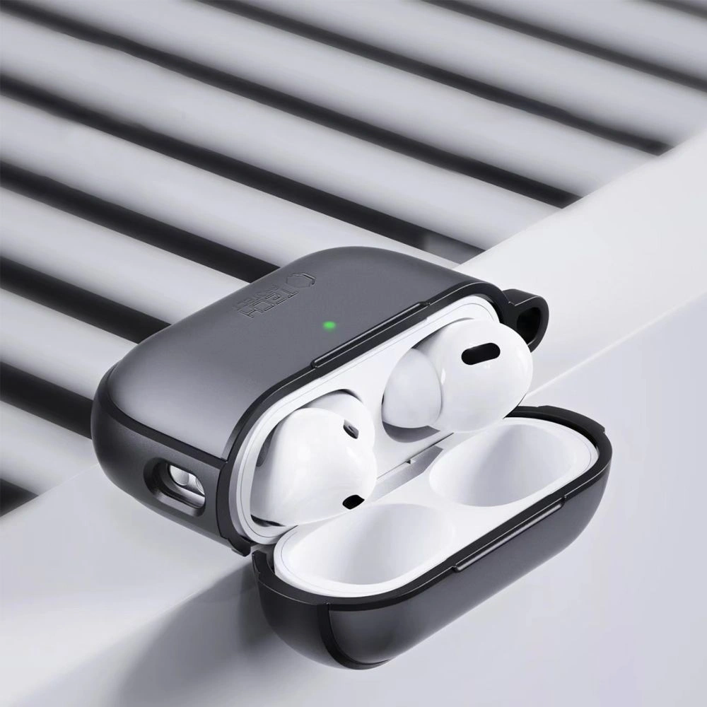 Hurtownia GSM - Apple Carcasă Tech-protect MagMat Airpods Pro 1 / 2 Matte Black - THP3081 - {ean13} - Hurt