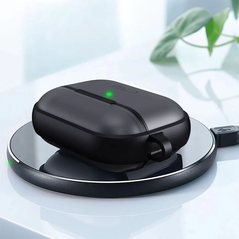 Hurtownia GSM - Apple Carcasă Tech-protect MagMat Airpods Pro 1 / 2 Matte Black - THP3081 - {ean13} - Hurt