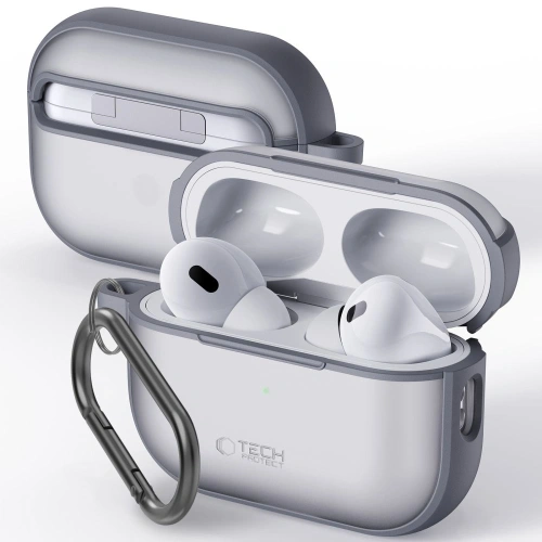 Etui Tech-protect MagMat Apple Airpods Pro 1 / 2 Matte Grey - AirPods Pro (2. generacji) - Tech-Protect