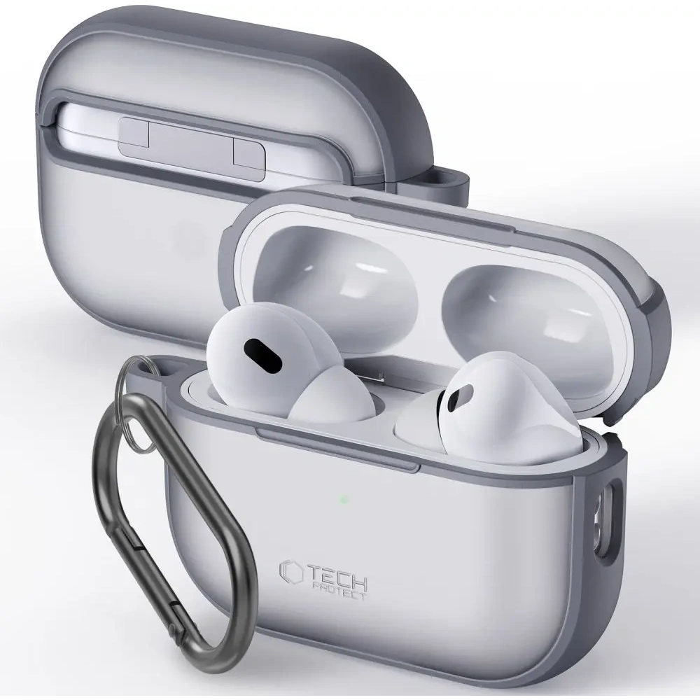 Hurtownia GSM - Apple Carcasă Tech-protect MagMat Airpods Pro 1 / 2 Mat Grey - THP3080 - {ean13} - Hurt
