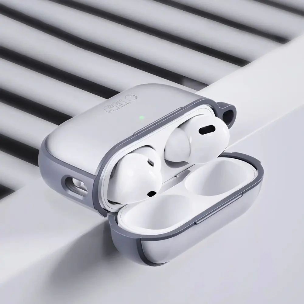 Hurtownia GSM - Apple Carcasă Tech-protect MagMat Airpods Pro 1 / 2 Mat Grey - THP3080 - {ean13} - Hurt