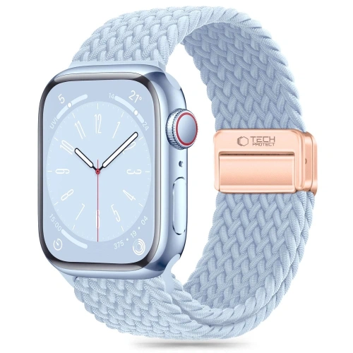Pasek Tech-protect Nylonmag Apple Watch 4/5/6/7/8/9/SE 38/40/41mm Baby Blue - Watch - Tech-Protect