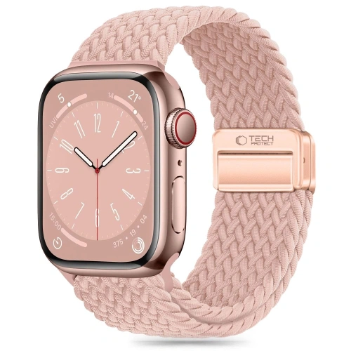 Pasek Tech-protect Nylonmag Apple Watch 4/5/6/7/8/9/SE 38/40/41mm Dusty Rose - Watch - Tech-Protect