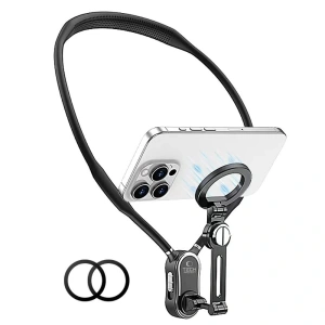Hurtownia GSM - Uchwyt na szyję Tech-protect AC100 Magnetic MagSafe Neck Holder Black - THP3075 - {ean13} - Hurt