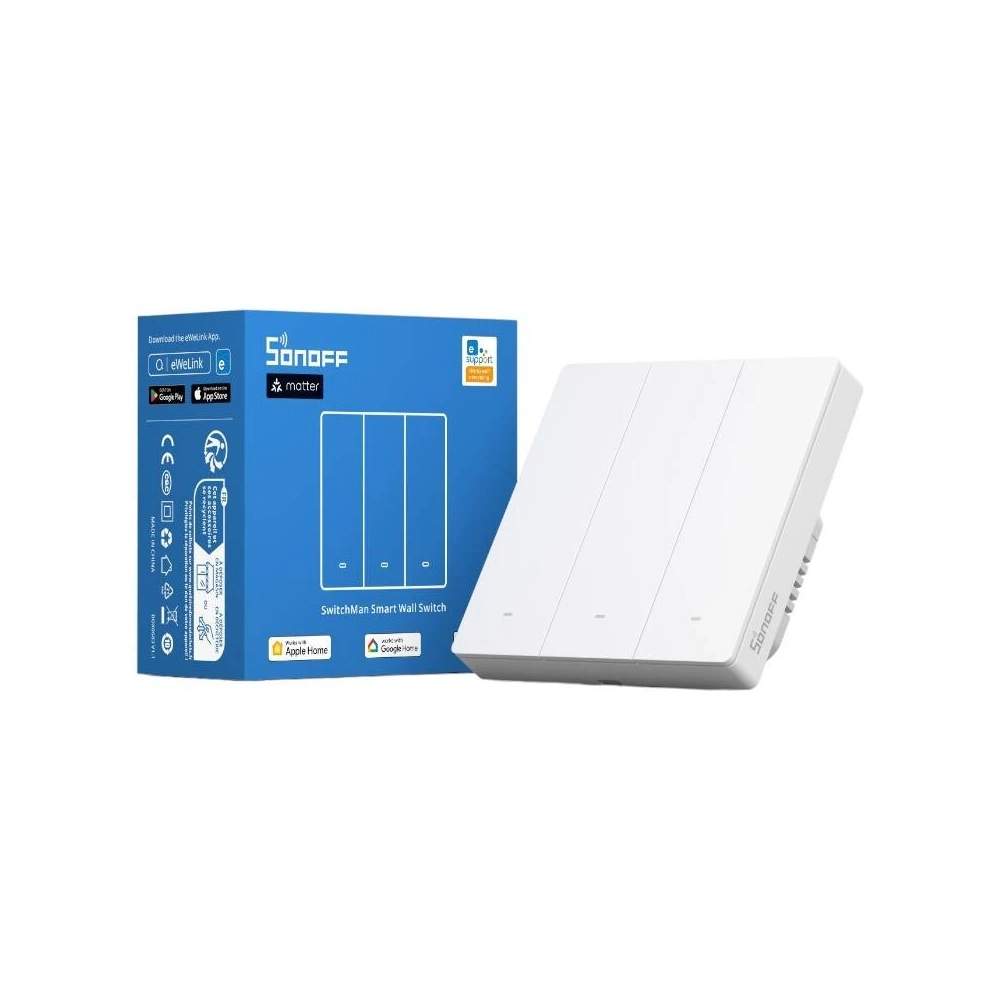 Wholesale M5-3C-86W Matter smart wall switch (3-channel) - SNF169 - {ean13} - Hurt