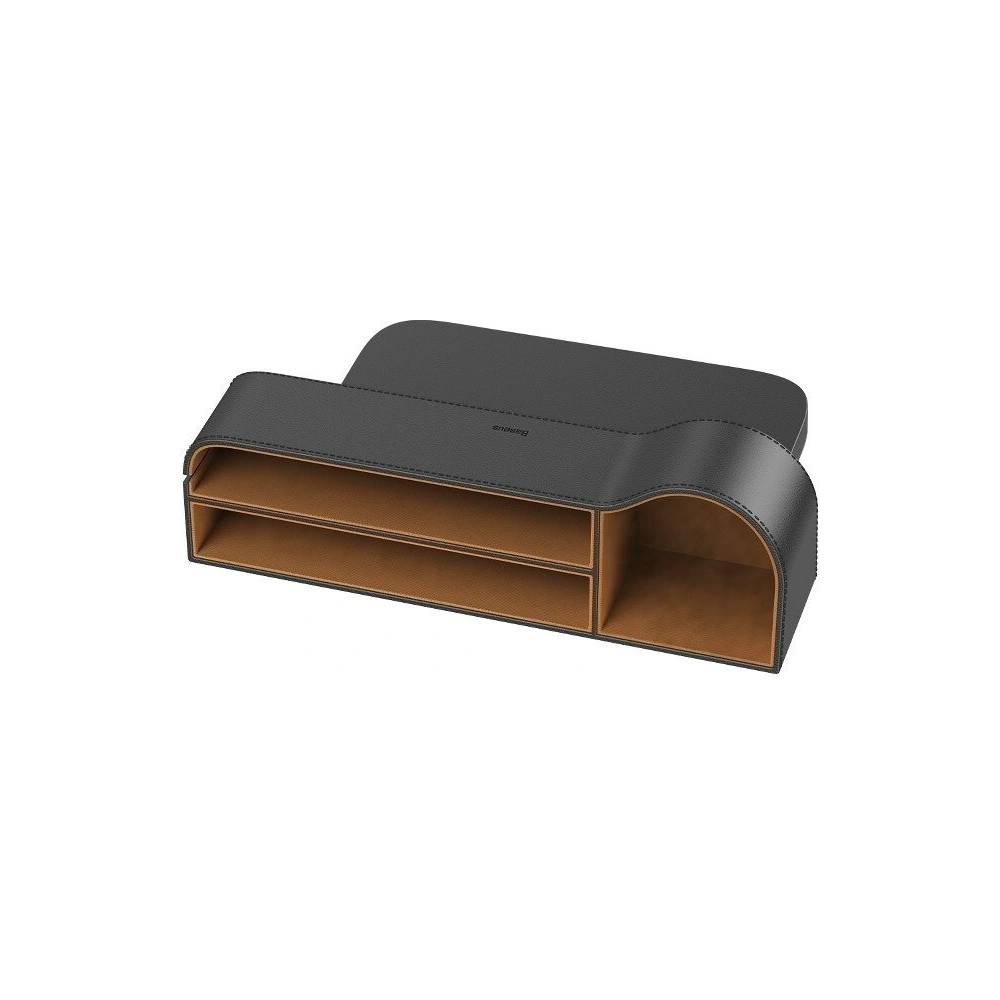 Hurtownia GSM - Organizer samochodowy Baseus Elegant Car Storage Box, skórzany (czarny) - BSU841BLK - {ean13} - Hurt