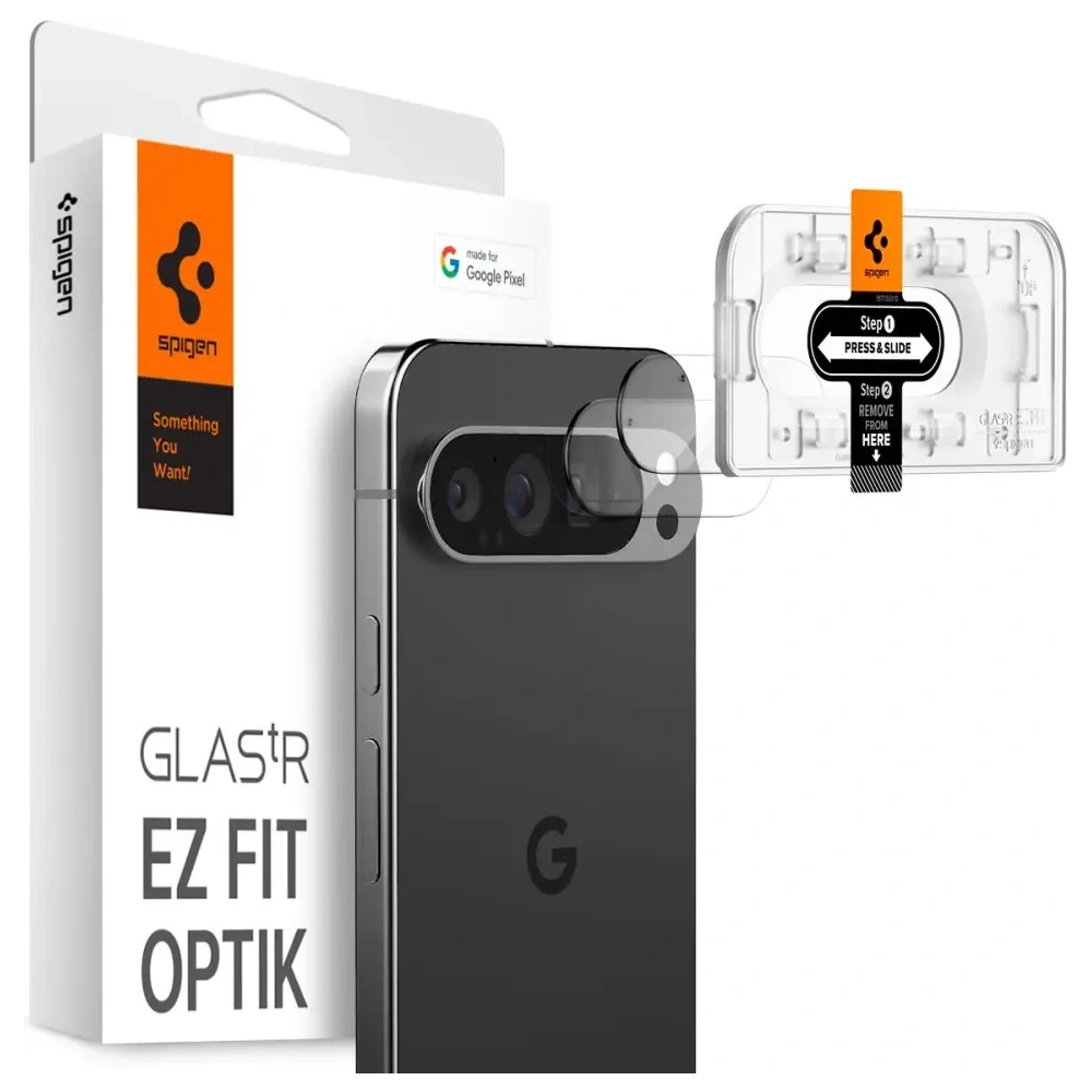 Hurtownia GSM - Spigen Temperat Camera de sticlă Optik.tr ez Fit Camera Protector Google Pixel 9 Pro XL Crystal Clear [2 PACK] - SPN3512 - {ean13} - Hurt