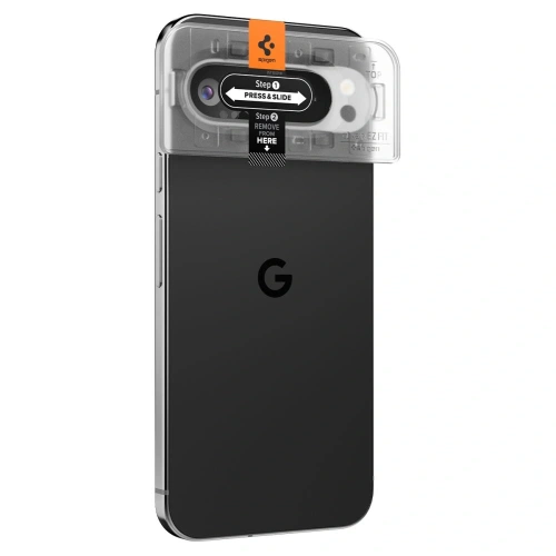 Szkło hartowane na aparat Spigen Optik.tr ez Fit Camera Protector Google Pixel 9 Pro XL Crystal Clear [2 PACK] - Pixel 9 Pro XL - Spigen