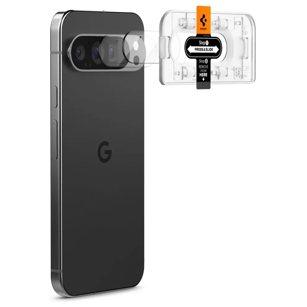 Hurtownia GSM - Spigen Temperat Camera de sticlă Optik.tr ez Fit Camera Protector Google Pixel 9 Pro XL Crystal Clear [2 PACK] - SPN3512 - {ean13} - Hurt