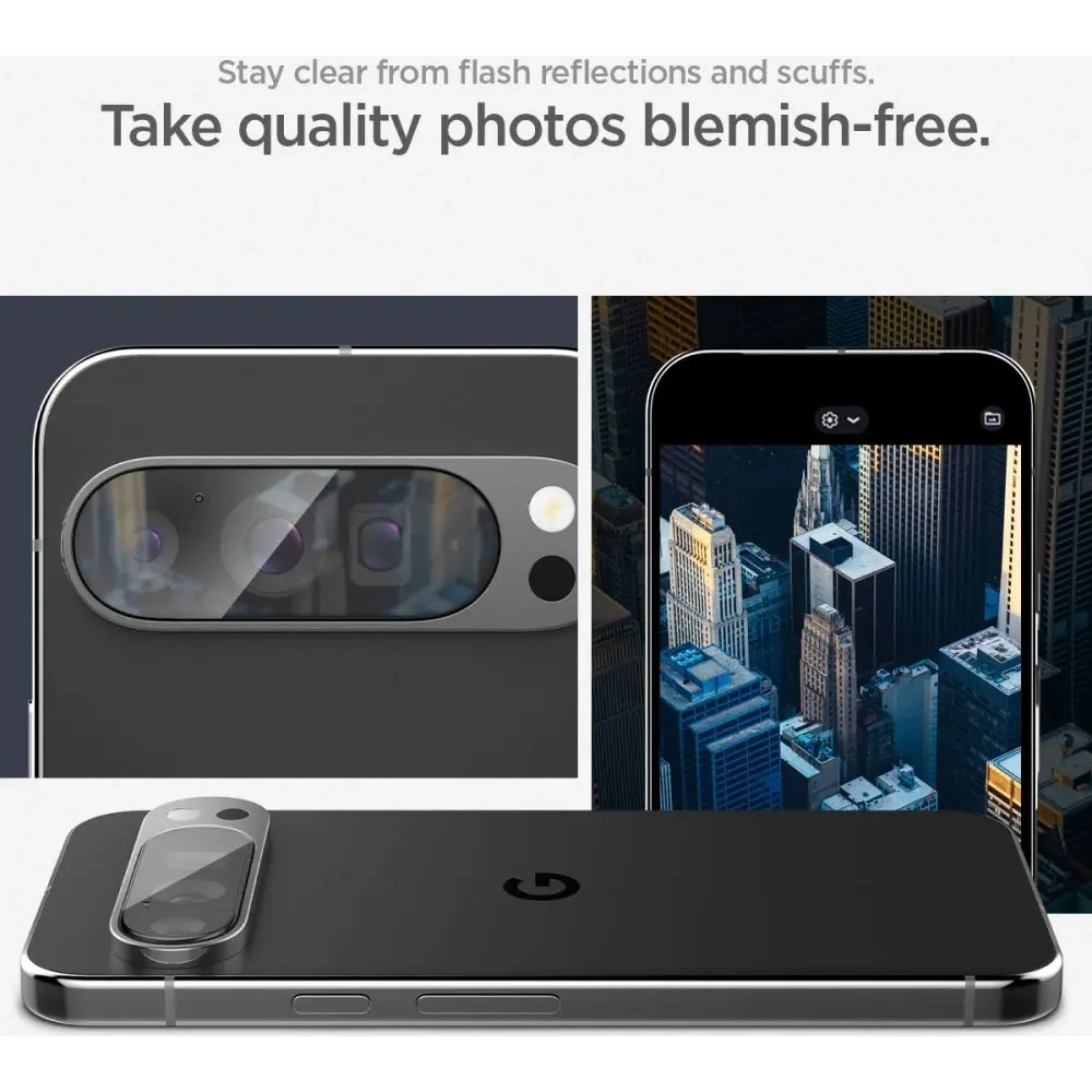 Hurtownia GSM - Spigen Temperat Camera de sticlă Optik.tr ez Fit Camera Protector Google Pixel 9 Pro XL Crystal Clear [2 PACK] - SPN3512 - {ean13} - Hurt