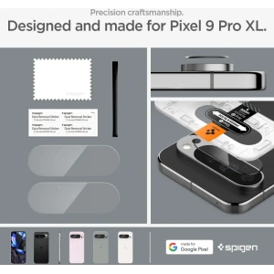 Hurtownia GSM - Spigen Gehärtetes Kameraglas Optik.tr ez Fit Kamera Schutz Google Pixel 9 Pro XL Kristallklar [2 PACK] - SPN3512 - {ean13} - Hurt