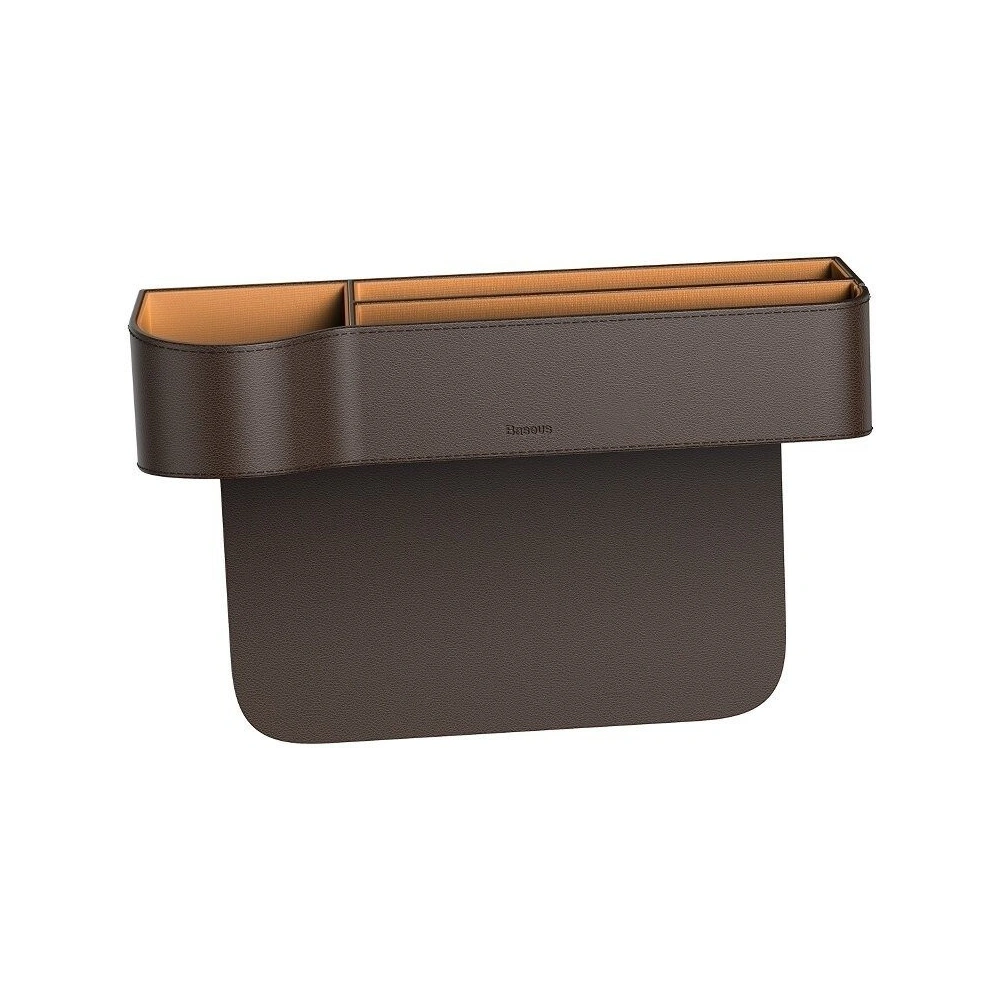 Hurtownia GSM - Organizer samochodowy Baseus Elegant Car Storage Box, skórzany (brązowy) - BSU842BR - {ean13} - Hurt