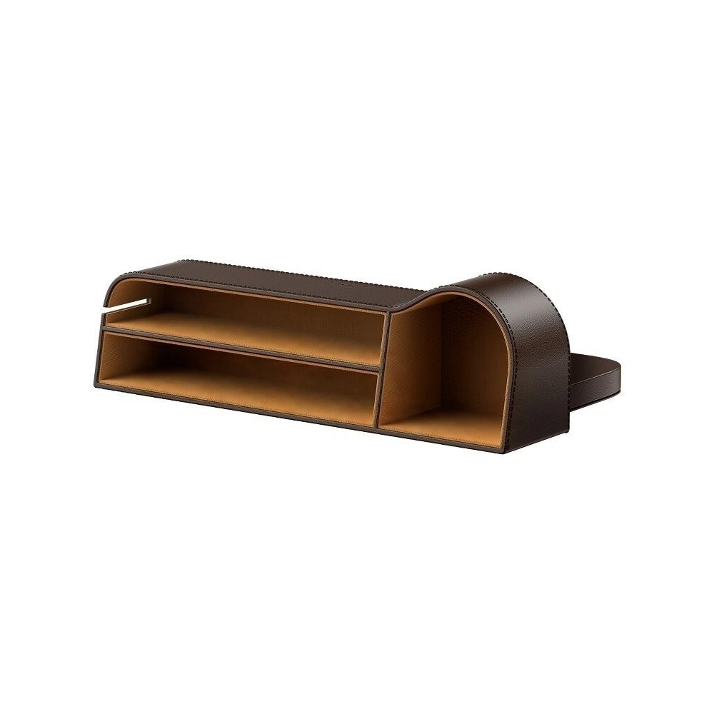 Hurtownia GSM - Organizer samochodowy Baseus Elegant Car Storage Box, skórzany (brązowy) - BSU842BR - {ean13} - Hurt