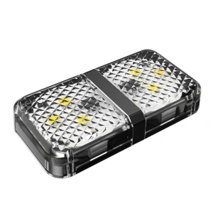 Hurtownia GSM - Ostrzegawcza lampka samochodowa Baseus Door Open Warning Light do drzwi 2szt. (czarna) - BSU843BLK - {ean13} - Hurt