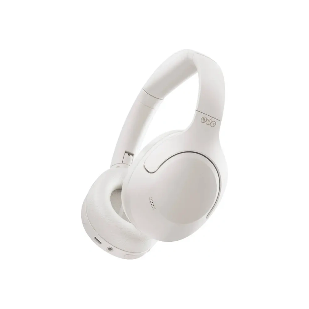 Hurtownia GSM - Bezprzewodowe słuchawki nauszne QCY H3 lite ANC Bluetooth 5.3 białe - QCY77 - {ean13} - Hurt