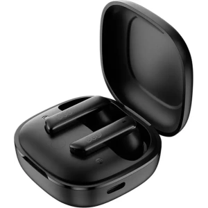 Wholesale TWS wireless dock headphones QCY HT05 ANC Bluetooth 5.2 black - QCY80 - {ean13} - Hurt