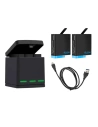 Hurtownia GSM - Telesin Cutie de încărcare cu trei canale pentru GoPro Hero 8 + 2 baterii (GP-BNC-801) - TLS163 - {ean13} - Hurt