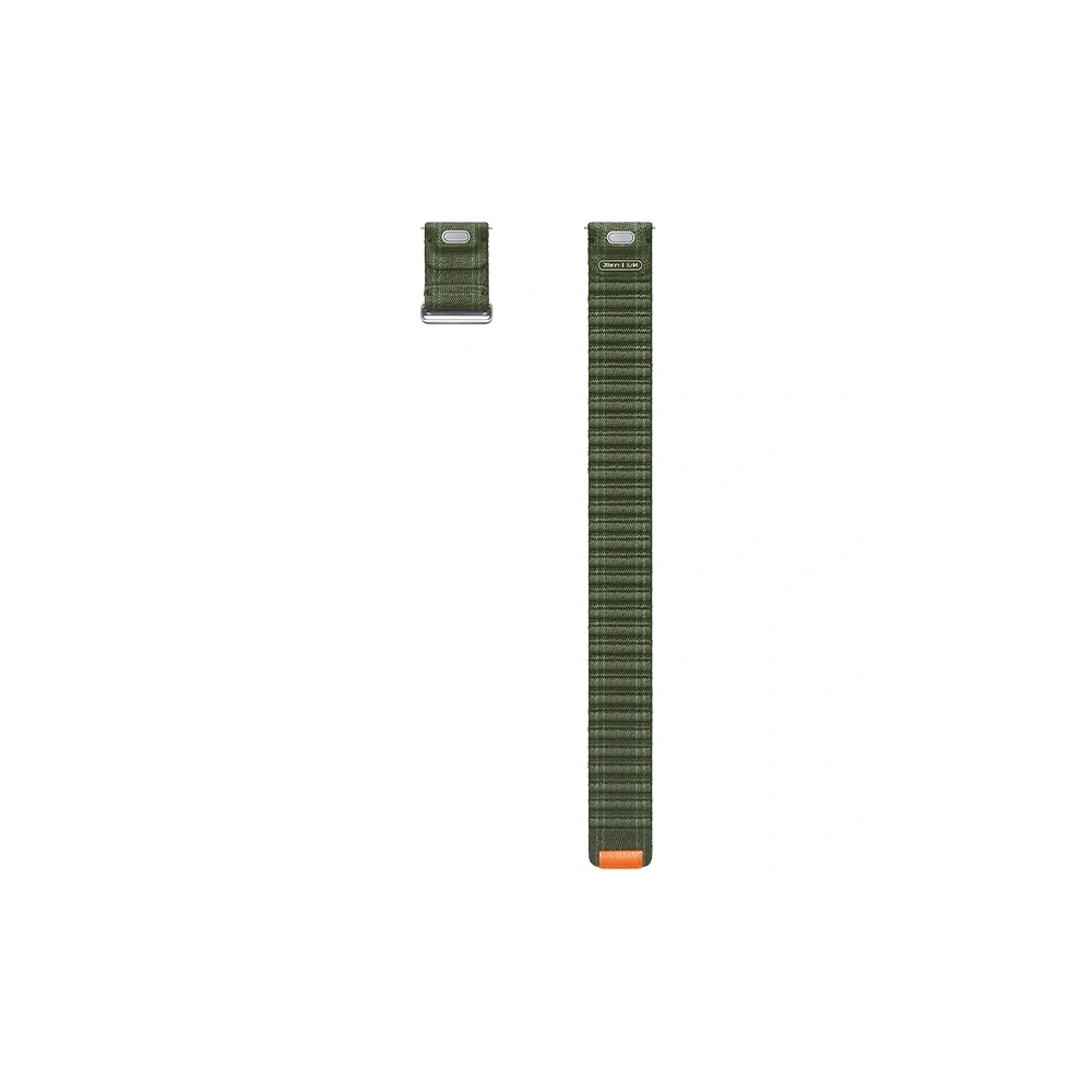 Wholesale Strap Samsung ET-SVL30SKEGEU Galaxy Watch7 / 6 / 5 / 4 20mm S/M Fabric Band green/green - SMG1174 - {ean13} - Hurt