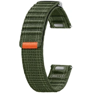 Hurtownia GSM - Pasek Samsung ET-SVL30SKEGEU Galaxy Watch7 / 6 / 5 / 4 20mm S/M Fabric Band zelený/green - SMG1174 - {ean13} - Hurt
